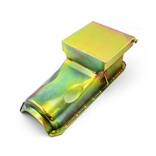 Chevy Bbc 454 Gen 4 6qt Drag Rear Sump 2pc Rms Zinc Oil Pan