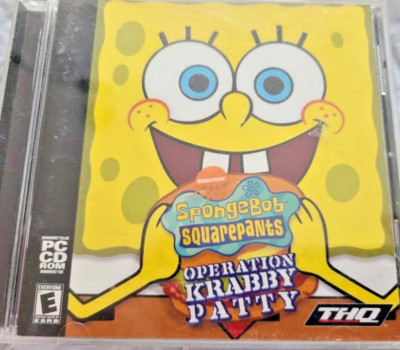SpongeBob Squarepants: Operation Krabby Patty - PC CD ROM Computer Game 