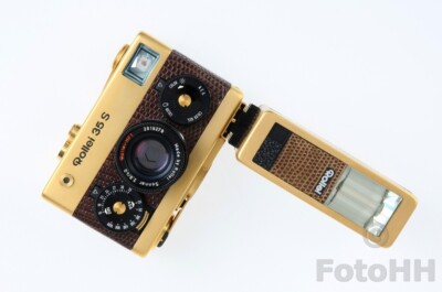 ROLLEI 35 S GOLD 60th ANN. LIMITED EDITION SET WITH NEVER PRODUCED