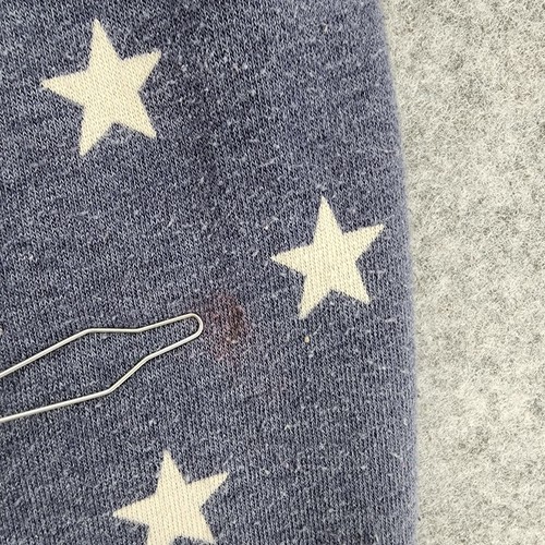 Speedo Hoodie Womens Medium Long Sleeve Blue Stars Hooded Sweatshirt - Picture 5 of 7