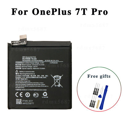 4010MAH Li-ion Battery BLP745 For 1+OnePlus 7T Pro HD1913 HD1910 HD1925 US STOCK