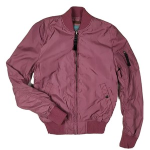 Alpha Industries Ma 1 Pink Bomber Jacket S Womens Ebay