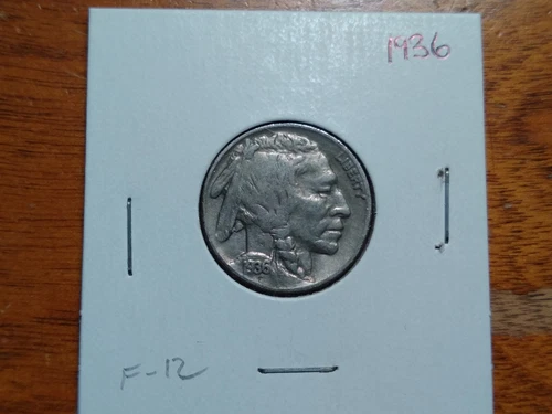 1936 Buffalo Nickel (F)