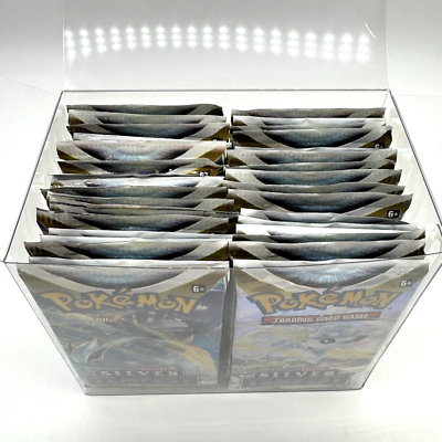 silver tempest booster box 36 pack Sword & Shield Display (360 Cards) Toys & Games complete your set Pokemon Sword & Shield Silver