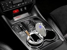 PORTACENERE UNIVERSALE AUTO POSACENERE UFFICIO CON  LED CONTENITORE ERMETICO