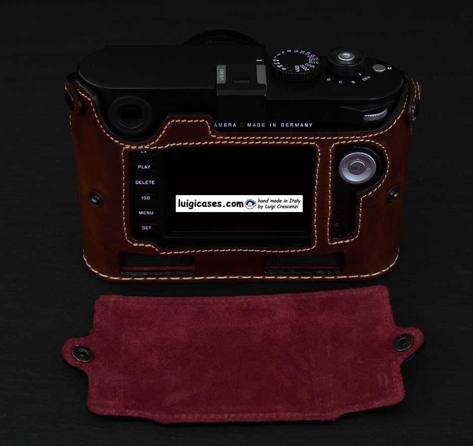 LUIGI HALF CASE for LEICA MP240/M240/MMII FITTED WITH a GPS