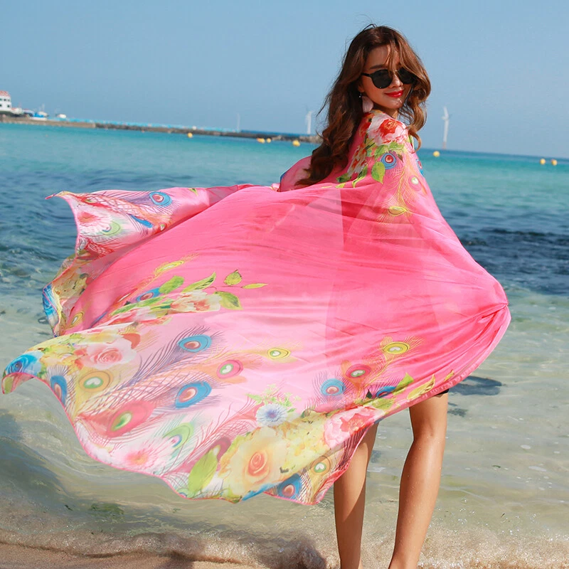 Beach towel wraps for women's cheap