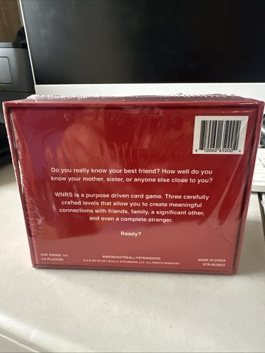 New We're Not Really Strangers Card Game - 第 11/11 張圖片
