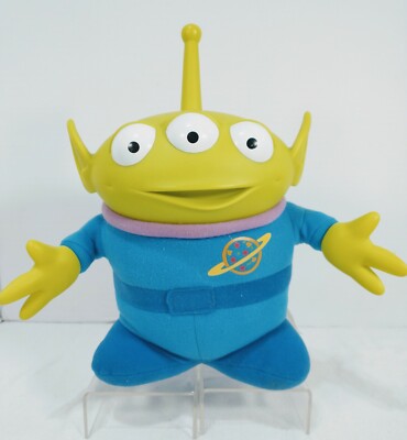 1995 Disney Pixar Toy Story Alien Thinkway Toys 11'' Talking Alien Plush Toy VGC