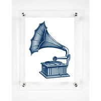Mitchell Black Phonograph Decorative Framed Wall Canvas Midnight (12x15) on sale Mitchell Black Phonograph Decorative Framed Wall Canvas Midnight (12x15) on sale