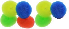 Depuradores antiadherentes de nailon coloridos Scrub Buddies, paquete de 7