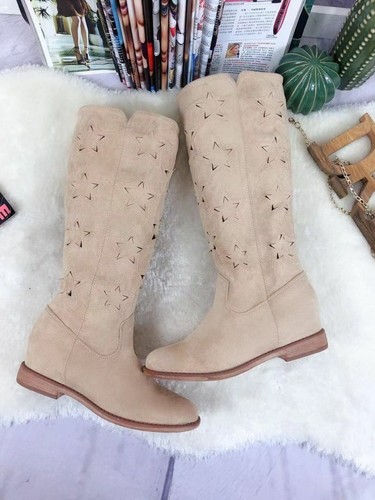 Botas Primavera Verano de Mujer Calado Ciclista Motociclista Moda Negro  ,Nuevo | eBay
