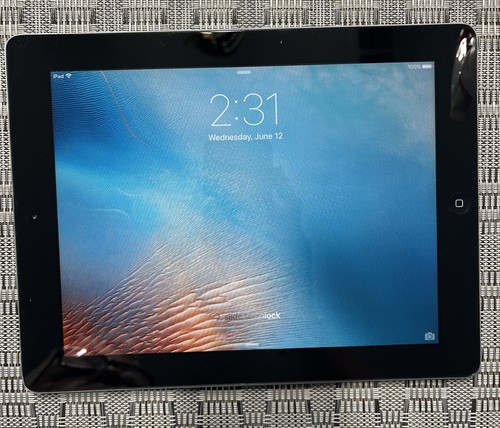 APPLE A1395 iPad 2nd Gen 9.7' 16GB Wi-Fi - MC769LL/A - Black | eBay