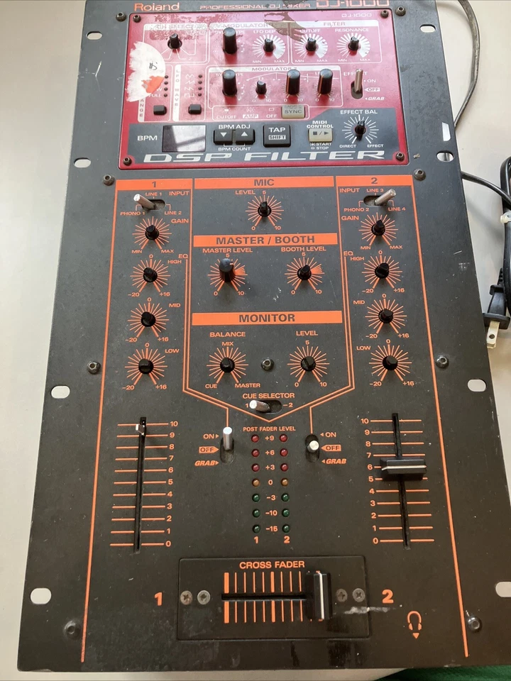 Mezclador DJ profesional Roland DJ-1000 descontinuado #S4 Foto 4 de 4