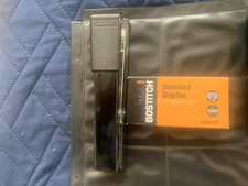Bostitch B440 Executive Full Strip Stapler Black B440BK w/ Staples  add FullBox