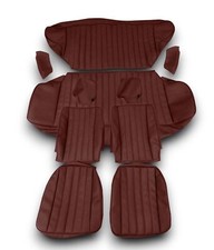 Sitzbezüge Bezüge für Mercedes Benz  G Klasse W460 230 GE dunkelrot