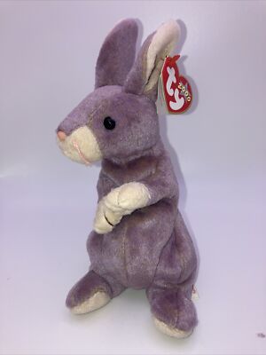 Ty Springy TY Beanie Babies Springy 2000 Retired Bunny 29Feb2000 W/ Tags EUC ...