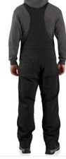 Cathartic Overalls For Men Loss Fit Long Black