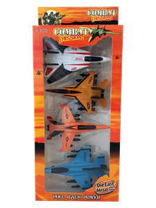 metal toy fighter jets