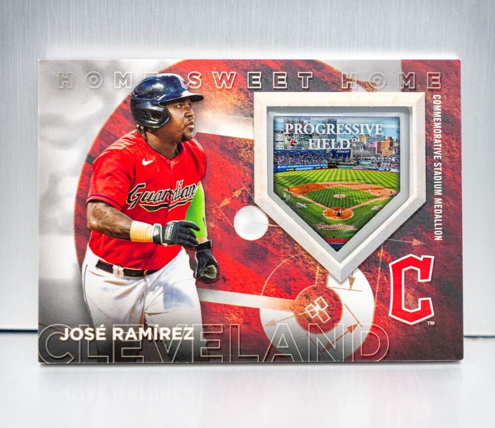 2024 Topps Series One - Jose Ramirez - Home Sweet Home Medallion - 94/299