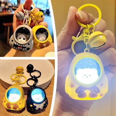 Cute Keychain Cartoon Illuminated Key Chain Accessories Backpack Bag K5 New Y8Q6