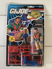 Gi Joe Cobra action figure vtg moc Hasbro 1992 Outback battle corps survival 2
