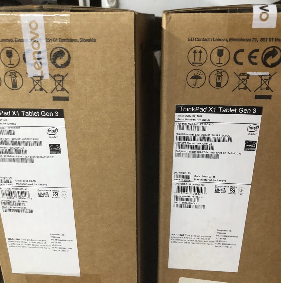 NEW Lenovo ThinkPad X1 Tab 3rd Gen premium for business - Image 3 of 4