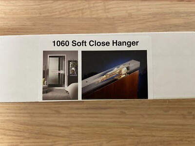 Johnson Hardware 1060 Soft Close Hanger - Prevents Slamming, Soft quiet closer
