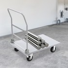 Heavy Duty Platform Truck 220lbs Industrial Flat Dolly Cart Hand Truck