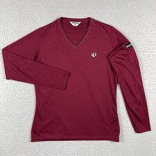 Pearl Izumi Shirt Womens Small Red Vintage Made In USA Cycling Bike Activewear