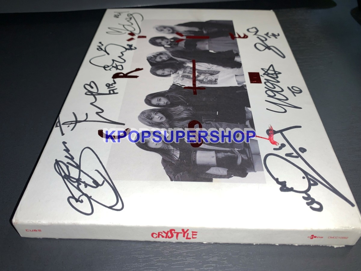 CLC 5th Mini Album Crystyle Autographed Signed CD Good Rare