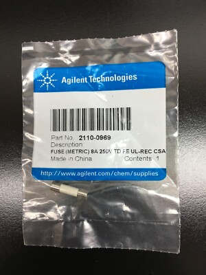Agilent Cat No 2110-0969 Fuse Metric 8A 250V TD FE UL-REC CSA Lot 4 PCS