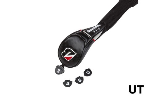 Bridgestone Golf Herren Tour Modell Utility Hybrid Head Cover 2025 Socke Style schwarz - Bild 3 von 9