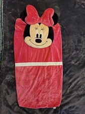 Disney Baby Pink 3D Minnie Mouse Standard Stretch Plush Changing Table Pad Cover