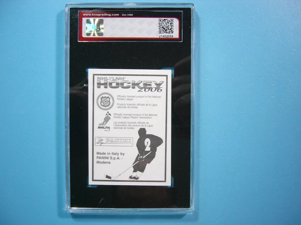 2005/06 Panini NHL HOCKEY TARJETA PEGATINA #2 ALEX ALEXANDER OVECHKIN NOVATO KSA 9,5 Foto 2 de 4