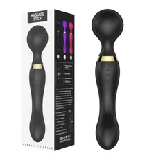 Mini Multi-Speed Magic Massager Wand Massage Powerful Full Body USB Rechargeable