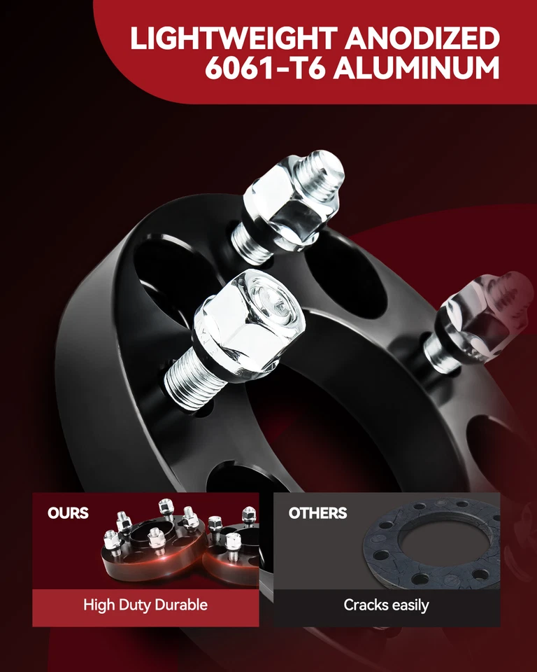 (4) Espaciadores de rueda de 2" 4x156 ATV para Polaris Sportsman 400 500 600 700 UTV 4/156 Foto 4 de 4