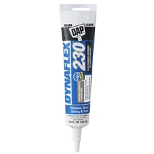DAP Clear Sealant Caulk 5.5 Oz Silicone Waterproof Indoor Outdoor Use