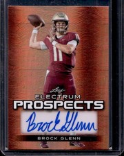 Brock Glenn 2024 Leaf Electrum #PA-BG1 Prospects Auto /59