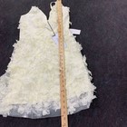 HELSI Riley Floral Appliqué Cocktail Mini Dress Women's Size S Ivory