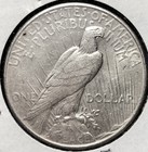 1935 P Peace Dollar Solid AU Condition,  Nice Coin! — photo 4