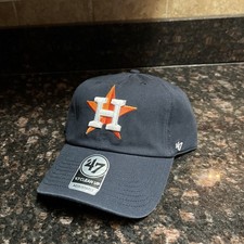 Houston Astros '47 Brand Navy Blue Clean Up Adjustable Dad Hat