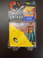1992 Batman The Animated Series ROBIN Turbo Glider Figure SEALED Kenner