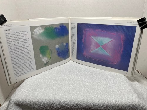 PASTEL WORKBOOK Simmonds A Complete Course In Ten Lessons 10 Art Instruction NEW - Foto 3 di 5