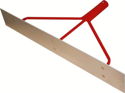 Teerverteiler Aluminium 600 mm glattes Blatt 