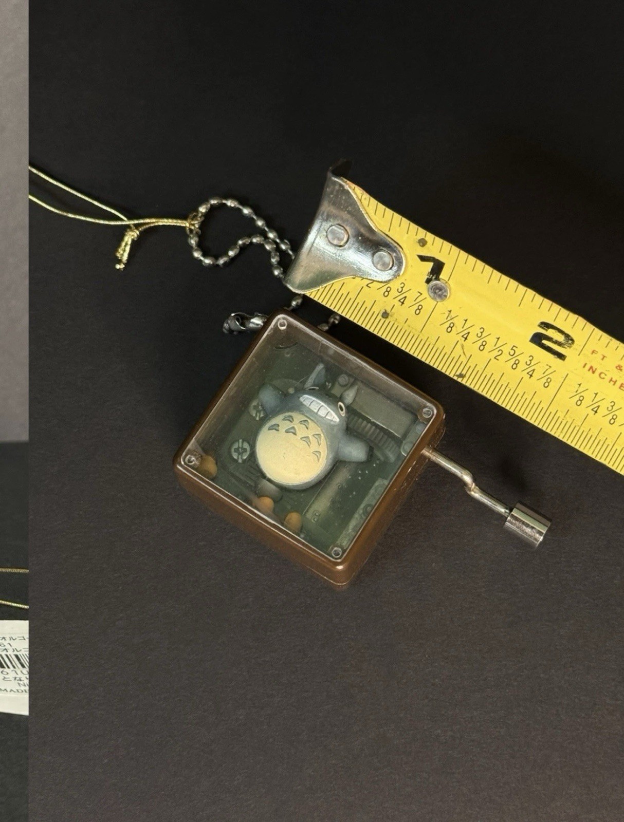 Studio Ghibli My Neigbhor Totoro Petite Music Box Ball Chain