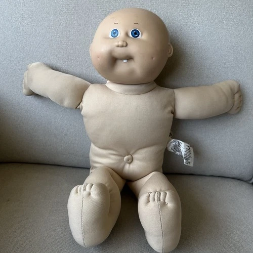Vintage 1978/1982 Cabbage Patch Kids doll bald w 1 tooth CPK, OK tag, clean nude