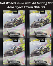 Hot Wheels 2008 Audi A4 Touring Car Aero Styles Aero Styles x4 1/64