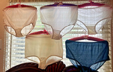 Vintage Granny Panty Silky Nylon Lot