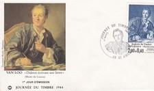 FRANCE 1984 FDC JOURNEE DU TIMBRE YT 2304